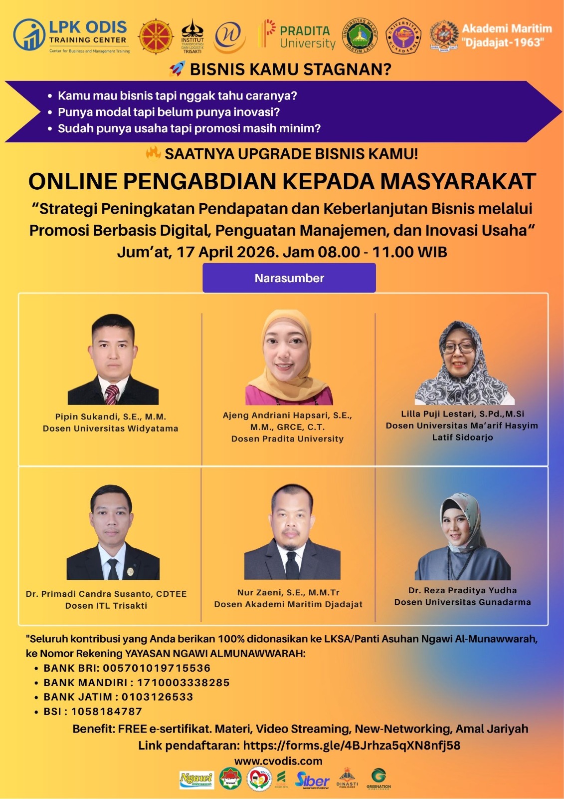 ONLINE PENGABDIAN KEPADA MASYARAKAT